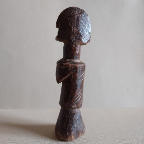 African fertility doll in wood from Burkina Faso.