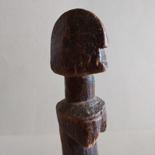 African fertility doll in wood from Burkina Faso.