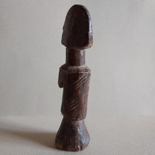 African fertility doll in wood from Burkina Faso.