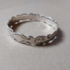 Old ethnic silver Saharan bangle with nice patina from Morocco.