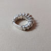 Old Fulani Peul ribbed ring or pendant from Mali.