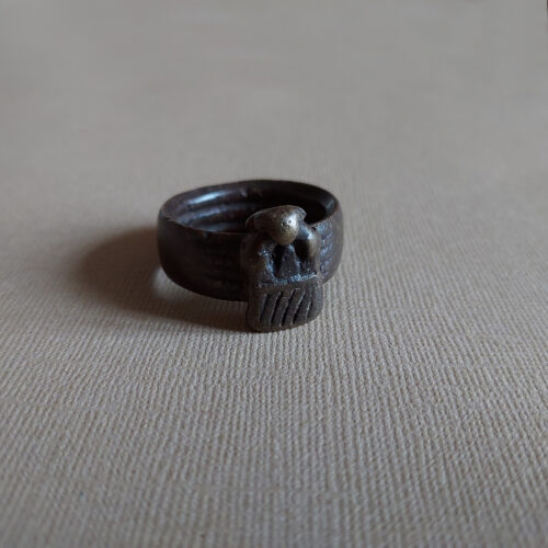 Senufo African bush spirit ring.