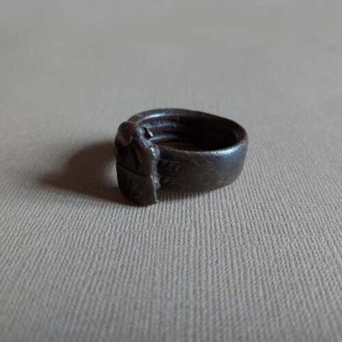 Senufo African bush spirit ring.