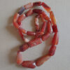 Old carnelian agate beads from Mali.