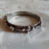 Silver bracelet from Mali or Mauritania.