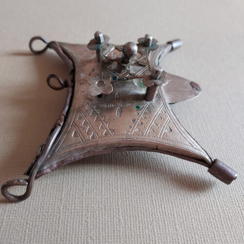 Tuareg silver talisman pendant from Mali.