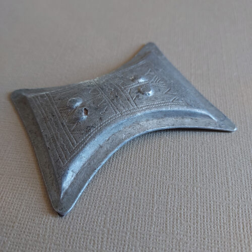 Tuareg aluminium talisman from Mali.