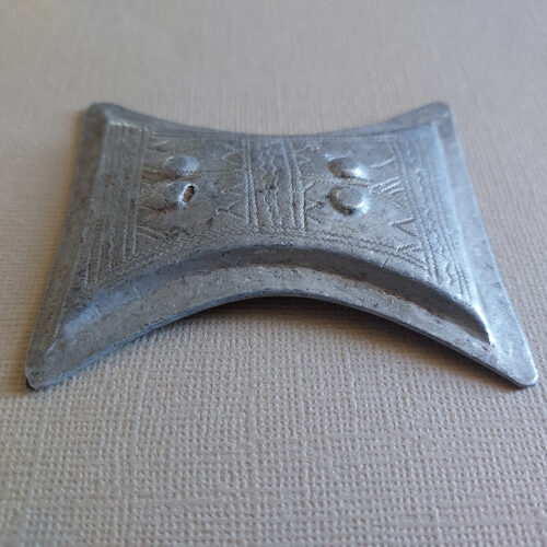 Tuareg aluminium talisman from Mali.