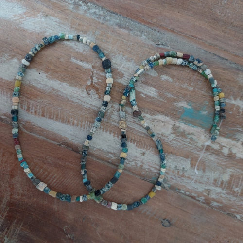 Ancient Djenne Glass Beads Strand 6, Mali - Image 3