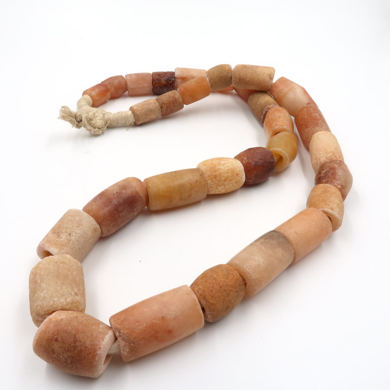 collector quality neolithic period ancient quartz and carnelian beads from mali