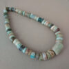 Amazonite stone beads from Mali.