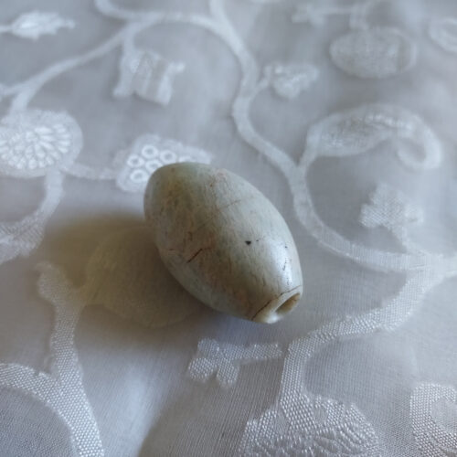 Amazonite stone bead bead from Niger.