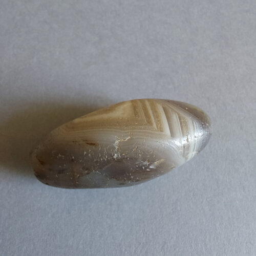 Ancient stone bead of large size.