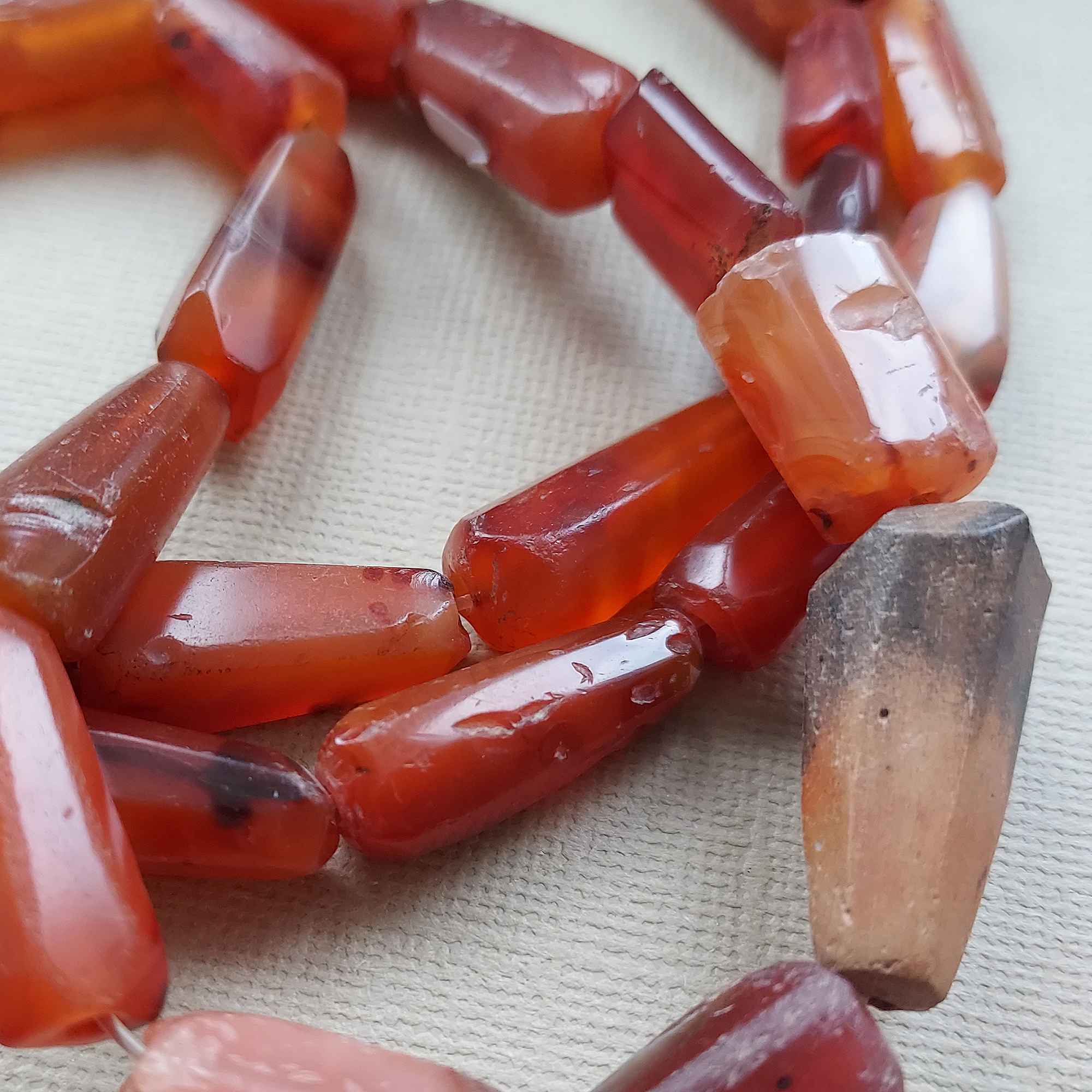 Carnelian Beads