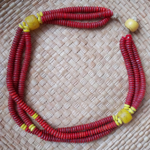 Dogon tribal necklace.