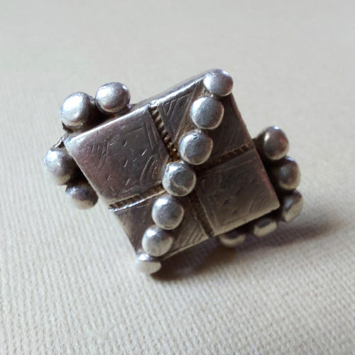 Fulani unisex statement ring.