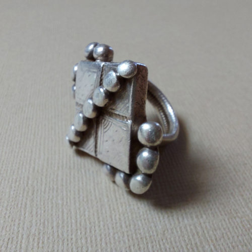 Fulani statement unisex ring.