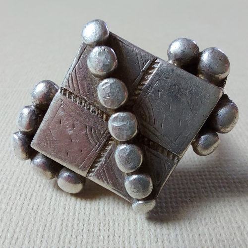 Fulani statement unisex ring.