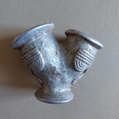 Old African pipe bowls from Burkina Faso.