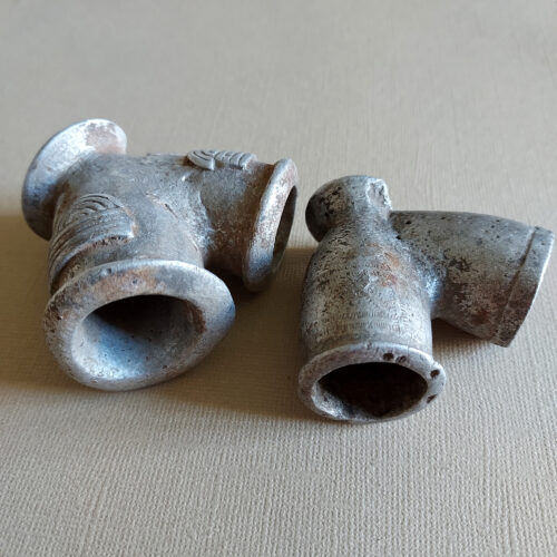 Old African pipe bowls from Burkina Faso.