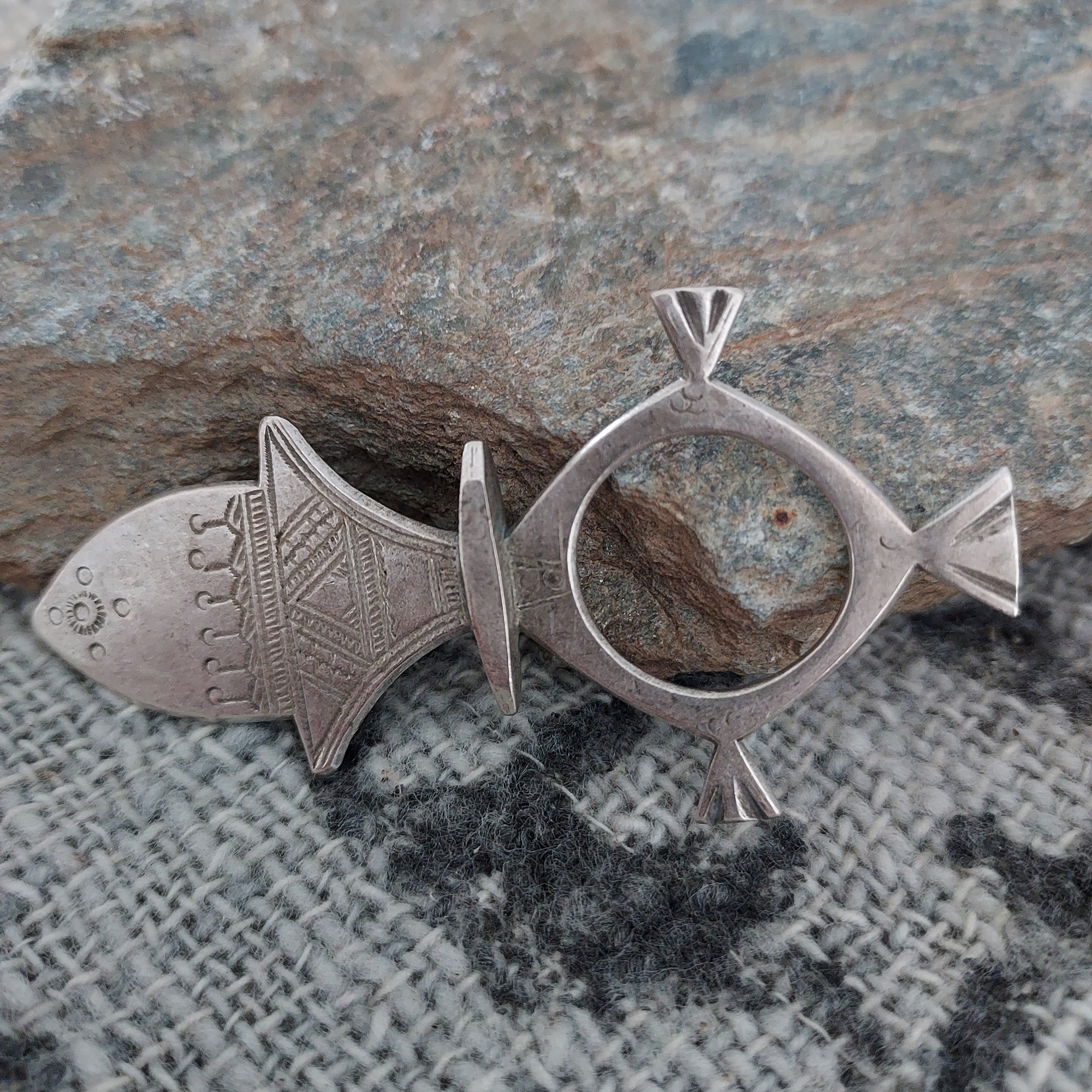 Tuareg Silver Timia Cross Kel Aïr, Niger - Image 3