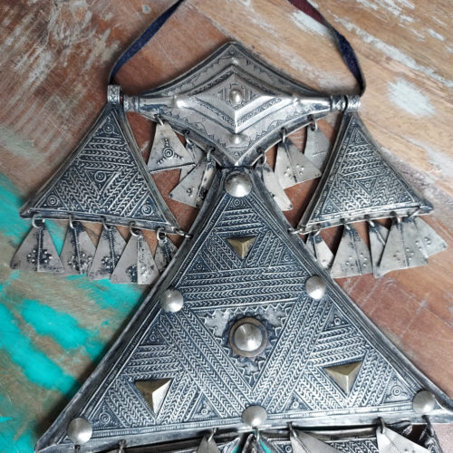 Tuareg teraout talisman pendant.