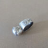 Tuareg decorated silver ring with from Mali.