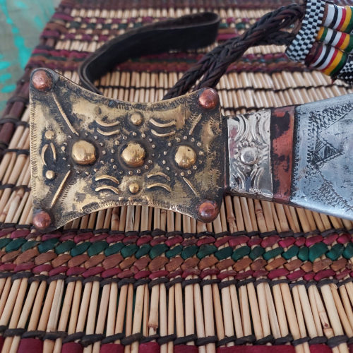 Tuareg decorated ceremonial ladle.