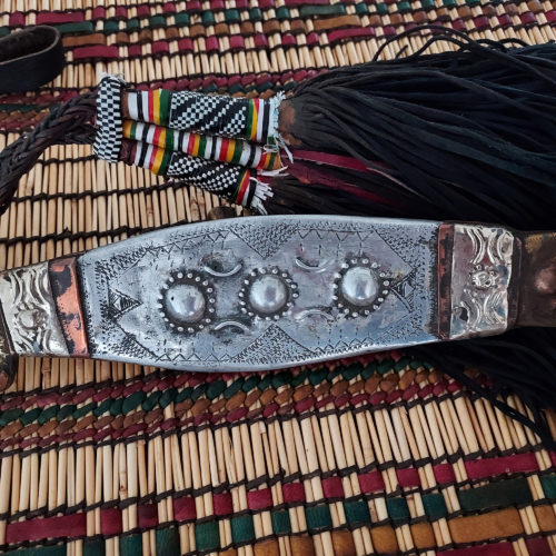 Tuareg decorated ceremonial ladle.