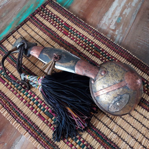 Tuareg decorated ceremonial ladle.