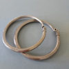 Pair decorated Tuareg silver bracelets Algeria.