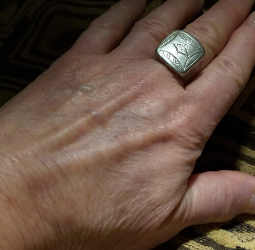 Tuareg signet ring from Mali