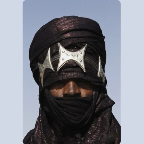Tuareg Silver Turban Amulet Tcherot - Image 3