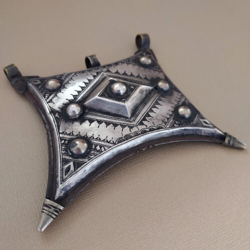 Tuareg amulet or tcherot from Niger.