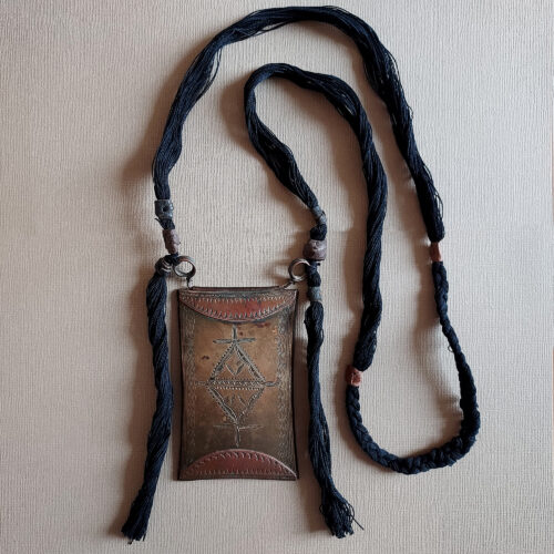 Tuareg brass amulet container from Mali.