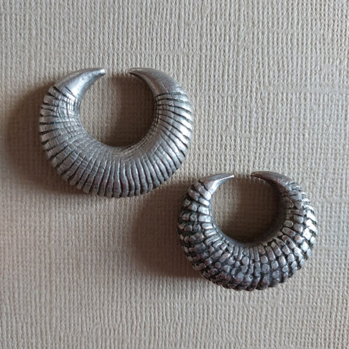 Fulani adornments in silver.