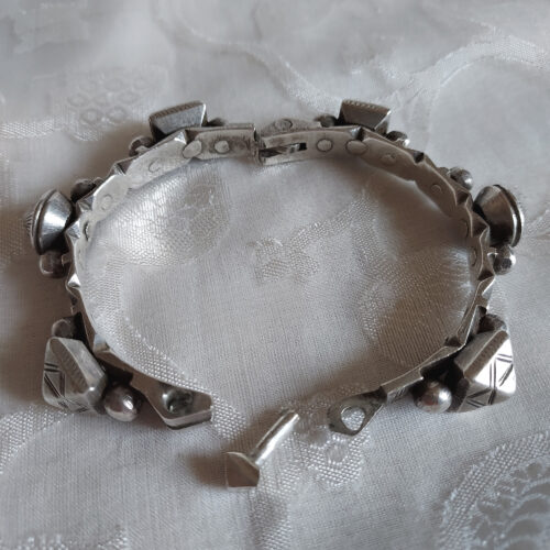 Old silver Guedra bracelet from southern Morocco.