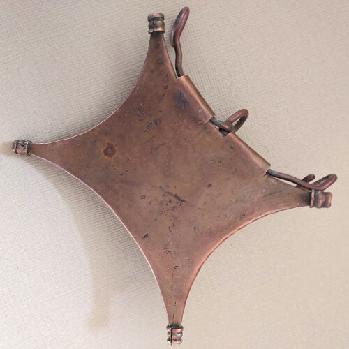 Tuareg silver tcherot kitab pendant amulet from Ingall in Niger.