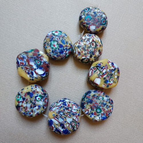 Venetian crumb beads.