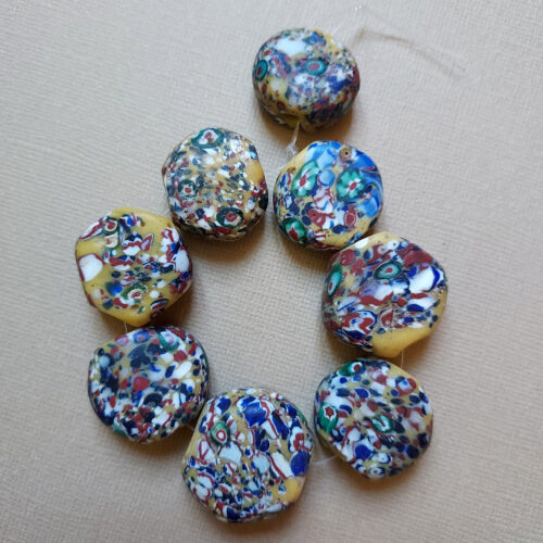 Venetian crumb beads.