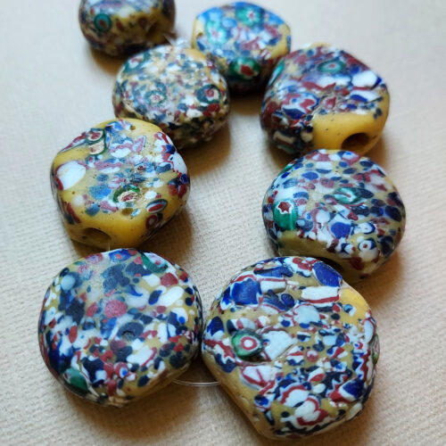 Venetian crumb beads.