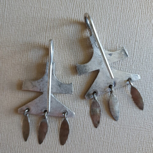 Tuareg ethnic earrings from Mali or Niger.