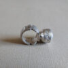 Peul Fulani silver fancy dome amulet ring.