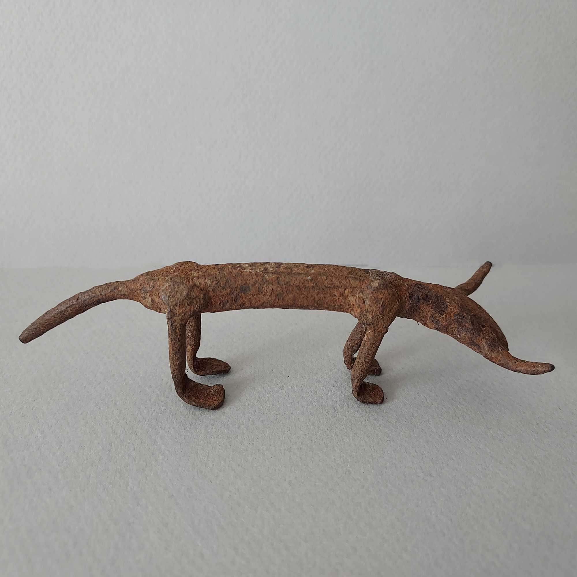 Iron figure of a bush cow