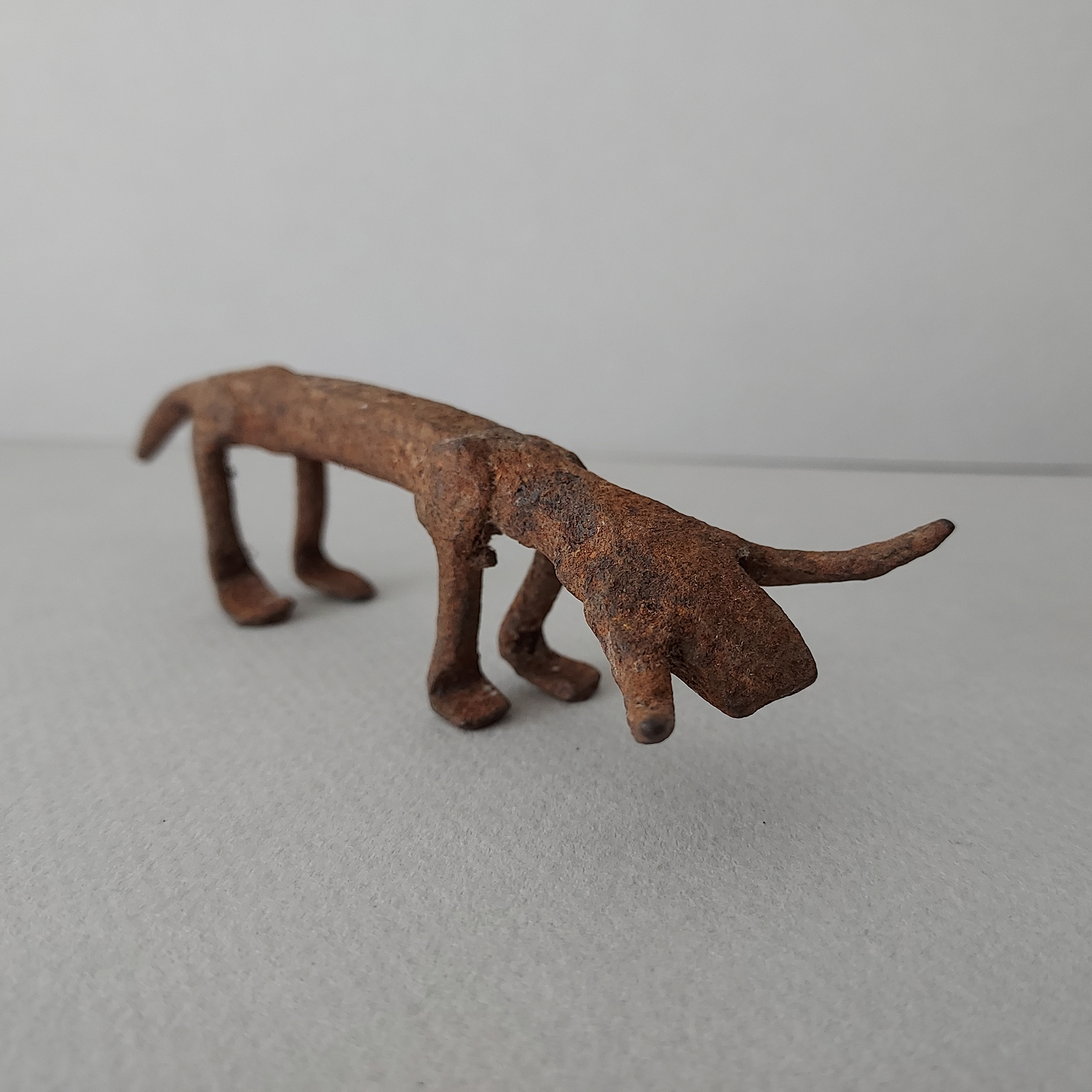 Iron figure of a bush cow