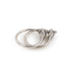 Tuareg Silver Tsabit Hoops or Tizabaten Earrings, Mali - Image 2