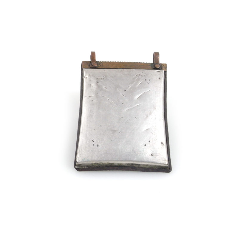 Tuareg Silver and Copper Amulet Pendant, Mali - Image 2