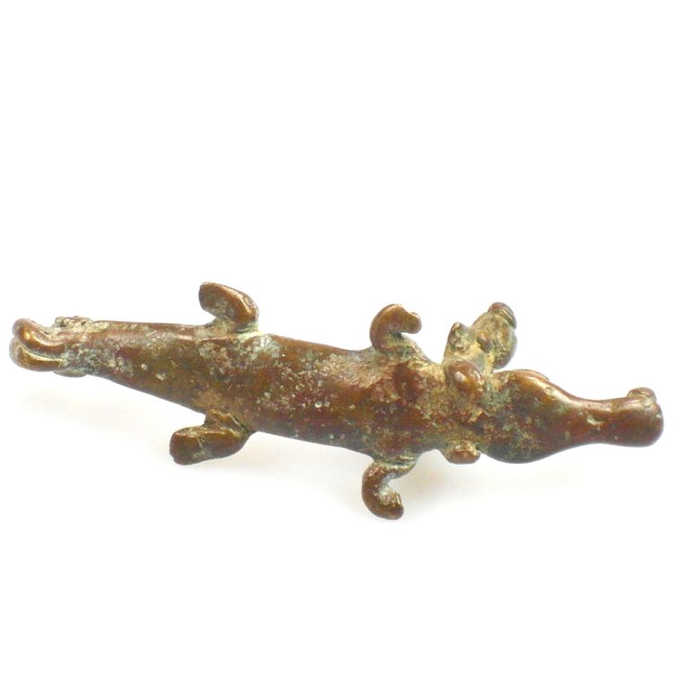 Gan Amulet of Cayman and Bush Spirit, Burkina Faso - Image 6