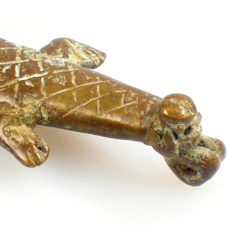 Gan Amulet of Cayman and Bush Spirit, Burkina Faso - Image 4