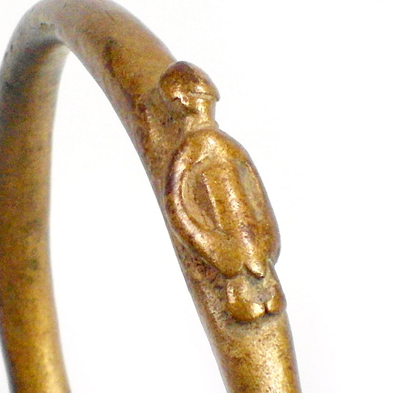 Senufo Bronze Sandogo Divination Bangle, Ivory Coast